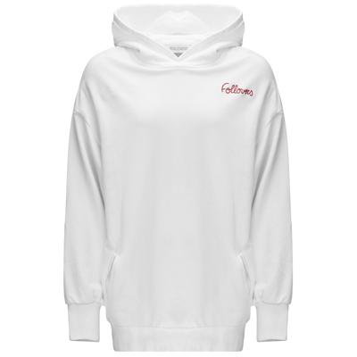 Follovers Dames Truien in Katoen (Wit) Follovers Dames Truien in Katoen (Wit)