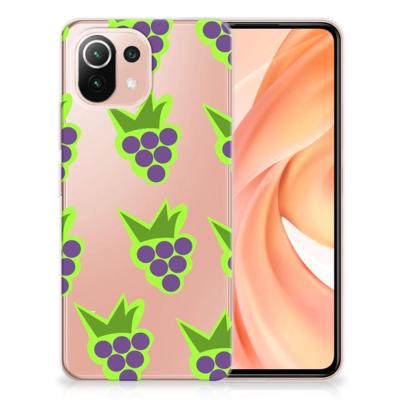 Xiaomi Mi 11 Lite | 11 Lite 5G NE | Siliconen Case | Druiven Xiaomi Mi 11 Lite | 11 Lite 5G NE | Siliconen Case | Druiven