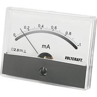 VOLTCRAFT AM-86X65/1MA AM-86X65/1MA Inbouwmeter AM-86X65/1 mA/DC Draaispoel - thumbnail