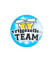 Button Vrijgezellen TEAM mannen - thumbnail