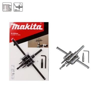 Makita Accessoires Instelbare cirkelsnijder 30-200mm - D-57102 D-57102