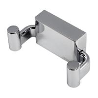 Geesa Hotel Handdoekhaak dubbel Chroom 917015 - thumbnail