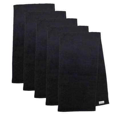 The One Sporthanddoek 30x130 cm 450 gram Zwart (5-stuks) The One Sporthanddoek 30x130 cm 450 gram Zwart (5-stuks)