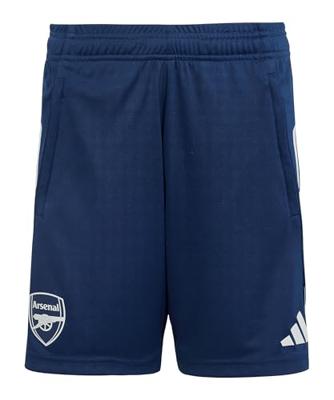 adidas Arsenal Trainingsbroekje 2025-2026 Kids Donkerblauw Blauw Wit - thumbnail