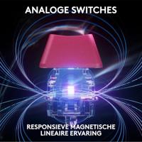 Logitech G Pro X TKL Rapid toetsenbord Roze - Analog Magnetic - thumbnail