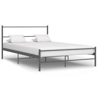 Bedframe metaal grijs 140x200 cm - thumbnail
