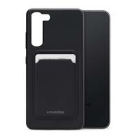 Mobilize Rubber Gelly Card Case Samsung Galaxy S23 5G Matt Black - thumbnail