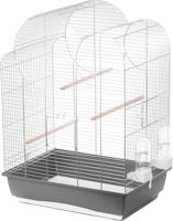 Interzoo vogelkooi Big Eliza zilver/grijs Interzoo Gebr. de Boon - Gebr de boon - thumbnail