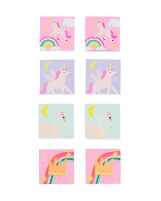 HEMA Uitdeelcadeautje mini kleurboekje regenboog - 8 stuks