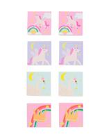 HEMA Uitdeelcadeautje mini kleurboekje regenboog - 8 stuks - thumbnail