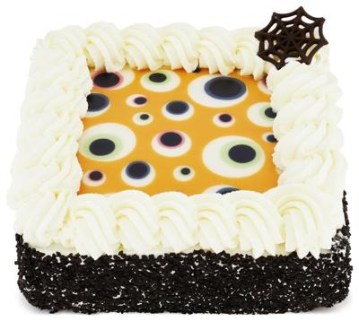 HEMA Halloween slagroomtaart 9 p.
