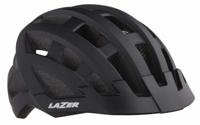 Lazer Compact DLX Helm Net+Led Zwart - thumbnail