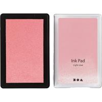 Creativ Company Stempelinkt, h: 2 cm, afm 9x6 cm, lichtroze, 1 stuk - thumbnail