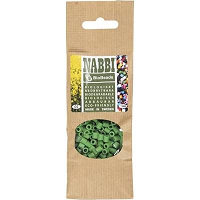 NABBI Biobeads van , afm 5x5 mm, gatgrootte 2.5 mm, medium, groen, 1000 stuk/ 1 doos NABBI Biobeads van , afm 5x5 mm, gatgrootte 2.5 mm, medium, groen, 1000 stuk/ 1 doos