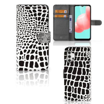 Samsung Galaxy A32 5G | Telefoonhoesje | Met pasjeshouder | Slangenprint