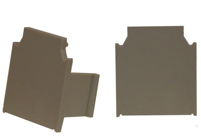 280HP/EC-Eindkapjes (set) grijs