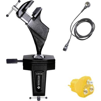 Bernstein Tools for Electronics ESD Bankschroef 9-205-ESD-SET1 Bekbreedte: 50 mm Spanbreedte (max.): 70 mm Bernstein Tools for Electronics ESD Bankschroef 9-205-ESD-SET1 Bekbreedte: 50 mm Spanbreedte (max.): 70 mm