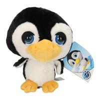 Knuffel Big Head Pluche Pinguin, 22cm - thumbnail
