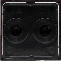 KOPP - Afdekplaat/Centraalplaat - Athenis HK07 - DUO Dimmer - Mat Zwart - thumbnail