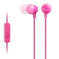 Sony Mdr-Ex15Ap In-Ear-Koptelefoon (Met Headsetfunctie, Geïntegreerde Microfoon) Roze - thumbnail