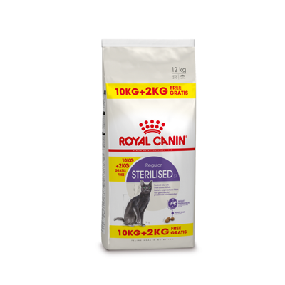 Royal Canin Regular Sterilised 37 kattenvoer 10 + 2 kg Royal Canin Regular Sterilised 37 kattenvoer 10 + 2 kg