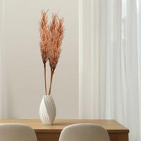 Kunst Pampaspluim 80 cm zalm - thumbnail