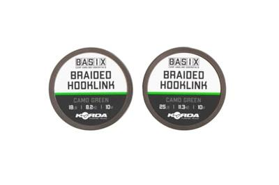 Korda Basix Braided Hooklink 10m 25 lb