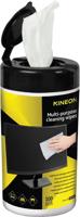 100 Multifunctionele reinigingsdoekjes in doseerbus Kineon - thumbnail