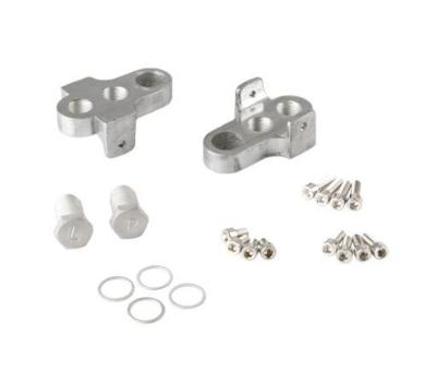 Mirage crankverkorters met rvs bouten aluminium t6 zilver