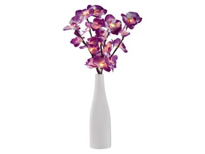 LIVARNO Vaas met lichtgevende tak (Orchideebloem, violet)
