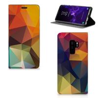 Samsung Galaxy S9 Plus Stand Case Polygon Color - thumbnail
