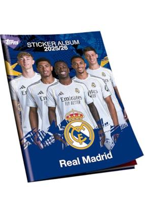Real Madrid 2025/26 Sticker Collection Album Set