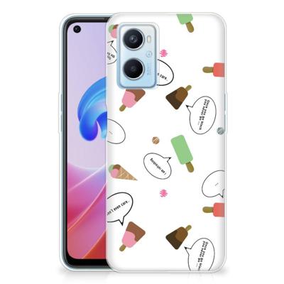 OPPO A96 | OPPO A76 | Siliconen Case | IJsjes