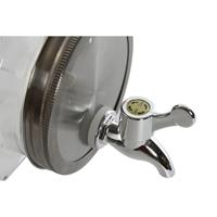 Water automaat Home ESPRIT Transparant Metaal Kristal 13 x 13,5 x 32,5 cm - thumbnail