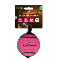 Dog Comets Tennisbal Starlight M Roze - thumbnail