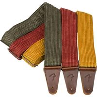 Fender Corduroy Strap Blaze Gold 2 inch gitaarband - thumbnail