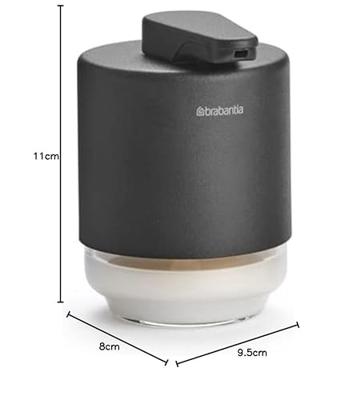 Brabantia mindset zeeppomp 200ml mineral infinite grey