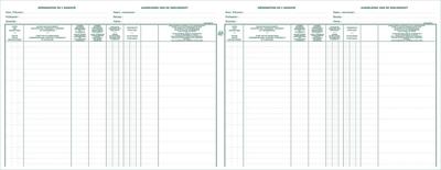 Exacompta aandeelhouders, ft 24 x 32 cm, tweetalig, voor BVBA