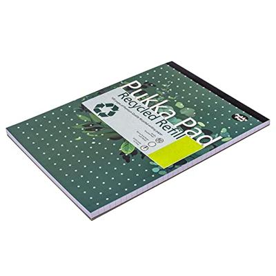 Schrijfblok pukka a4 lijn 4-gaats 100 vel 80gr Schrijfblok pukka a4 lijn 4-gaats 100 vel 80gr