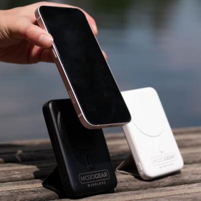 MOJOGEAR Wireless MagSafe powerbank 10.000 mAh - Wit