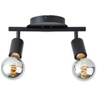 Brilliant Tiffany 99682/06 Plafondspot E27 28 W Zwart (mat) - thumbnail
