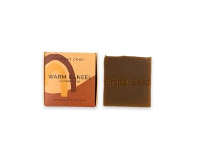 Simpel Zeep Lichaamszeep - warm kaneel - 110 gram