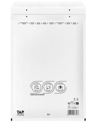 Envelop TAP Comebag luchtkussen nr19 320x455mm 100 stuks Envelop TAP Comebag luchtkussen nr19 320x455mm 100 stuks