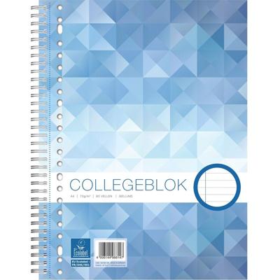 Collegeblok WORK A4 lijn 23-gaats 80vel 70gr Collegeblok WORK A4 lijn 23-gaats 80vel 70gr