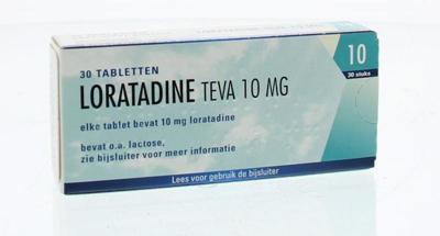 Teva Loratadine 10mg 30 Tabletten Teva Loratadine 10mg 30 Tabletten