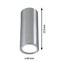 Paulmann 93106 Barrel LED-opbouwlamp LED 6 W IJzer (geborsteld) - thumbnail