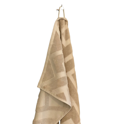 Badlaken katoen - badlaken Belmond - badlaken beige 70x140