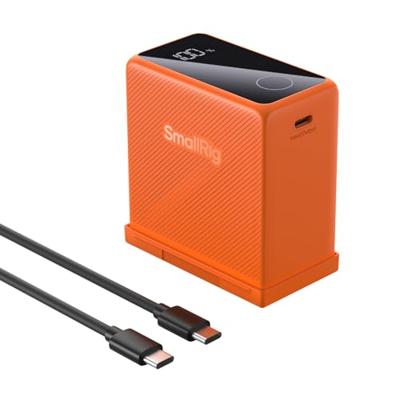 SmallRig 4576 NP-F970 USB-C Rechargeable Camera Battery, orange