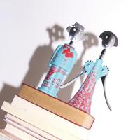 Alessi Kurkentrekker Anna G. - AM01A 6 - Blauw, Rood - door Studio Temp - thumbnail