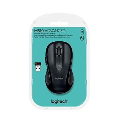 Logitech Mouse M510 Zwart Draadloze Muis